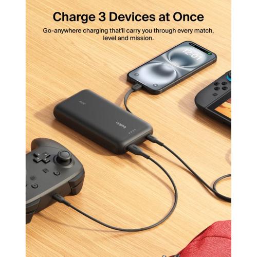 BELKIN GAMING POWERBANK 20000MAH 30W INTEGR.USB-C CAVO ENA013HQBK MOD. ENA013HQBK EAN 0745883925407