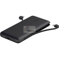BELKIN POWER BANK 18W 10.000MAH USB-C+CAVO LIGHT.NER.BPB006BTBLK MOD. BPB006BTBLK EAN 0745883815371