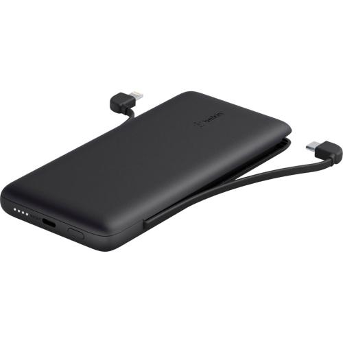 BELKIN POWER BANK 18W 10.000MAH USB-C+CAVO LIGHT.NER.BPB006BTBLK MOD. BPB006BTBLK EAN 0745883815371