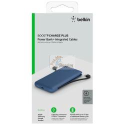 BELKIN POWER BANK 18W 10.000MAH USB-C+LIGHT.CAV.BLAU BPB006BTBLU MOD. BPB006BTBLU EAN 0745883815388