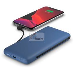 BELKIN POWER BANK 18W 10.000MAH USB-C+LIGHT.CAV.BLAU BPB006BTBLU MOD. BPB006BTBLU EAN 0745883815388