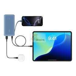 BELKIN POWERBANK 20.000MAH BLU 30W INTEGR.USB-C KAB. BPB024HQBL MOD. BPB024HQBL EAN 0745883898947