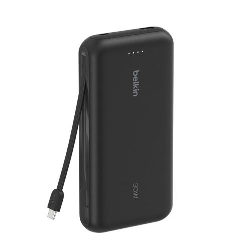 BELKIN POWERBANK 20.000MAH NERO 30W INTEGR.USB-C KAB. BPB024HQBK MOD. BPB024HQBK EAN 0745883898930