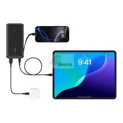 BELKIN POWERBANK 20.000MAH NERO 30W INTEGR.USB-C KAB. BPB024HQBK MOD. BPB024HQBK EAN 0745883898930