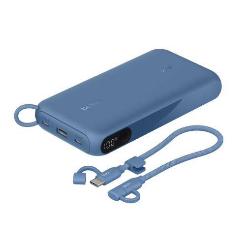 BELKIN POWERBANK CON DISPLAY 20W 20.000MAH USB-C BLU BPB028HQBL MOD. BPB028HQBL EAN 0745883916269