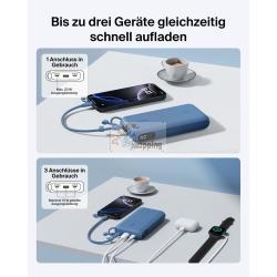 BELKIN POWERBANK CON DISPLAY 20W 20.000MAH USB-C BLU BPB028HQBL MOD. BPB028HQBL EAN 0745883916269