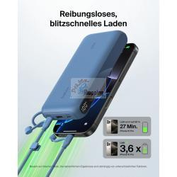 BELKIN POWERBANK CON DISPLAY 20W 20.000MAH USB-C BLU BPB028HQBL MOD. BPB028HQBL EAN 0745883916269