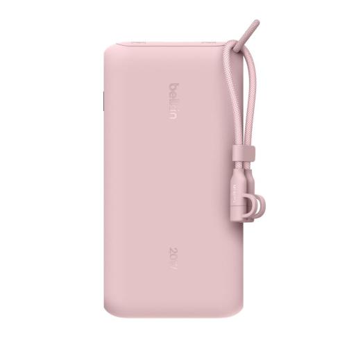 BELKIN POWERBANK CON DISPLAY 20W 20.000MAH USB-C ROSA BPB028HQPK MOD. BPB028HQPK EAN 0745883916276