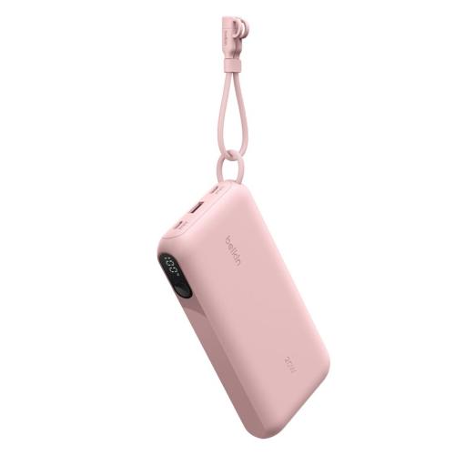 BELKIN POWERBANK CON DISPLAY 20W 20.000MAH USB-C ROSA BPB028HQPK MOD. BPB028HQPK EAN 0745883916276