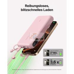 BELKIN POWERBANK CON DISPLAY 20W 20.000MAH USB-C ROSA BPB028HQPK MOD. BPB028HQPK EAN 0745883916276
