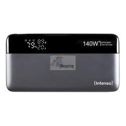INTENSO POWERBANK HE25000 GRAU 25000 MAH LADELEISTUNG 140 WATT MOD. 7350060 EAN 4034303034437