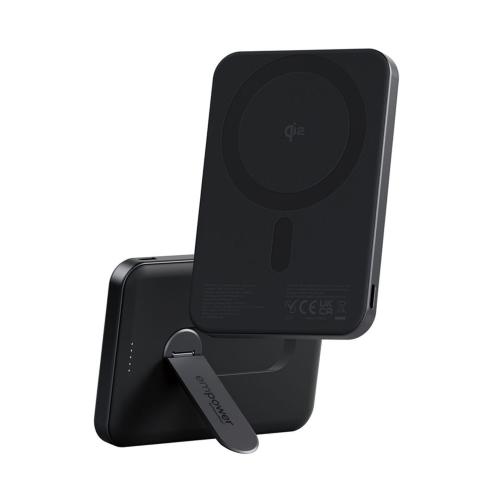 PANZERGLASS EMPOWER POWERBANK W. SPIN STAND 5000MAH SPACE NERO MOD. EM23165 EAN 5715685028397