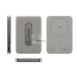 PANZERGLASS EMPOWER POWERBANK W. SPIN STAND 5000MAH TITANIUM MOD. EM34876 EAN 5715685028403