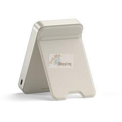 SATECHI ONTHEGO MAGNETIC QI2 POWERBANK STAND 10000 MAH SABBIA MOD. ST-B10Q2SW EAN 0810086362172
