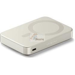 SATECHI ONTHEGO MAGNETIC QI2 POWERBANK STAND 10000 MAH SABBIA MOD. ST-B10Q2SW EAN 0810086362172