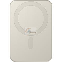 SATECHI ONTHEGO MAGNETIC QI2 POWERBANK STAND 10000 MAH SABBIA MOD. ST-B10Q2SW EAN 0810086362172