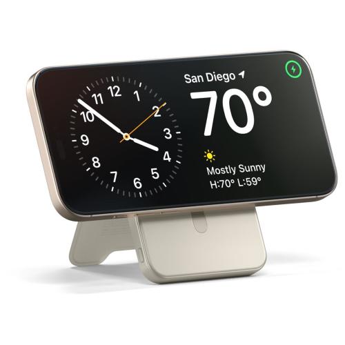 SATECHI ONTHEGO MAGNETIC QI2 POWERBANK STAND 5000 MAH SABBIA MOD. ST-B5Q2SW EAN 0810086362189