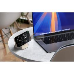 SATECHI ONTHEGO MAGNETIC QI2 POWERBANK STAND 5000 MAH SABBIA MOD. ST-B5Q2SW EAN 0810086362189