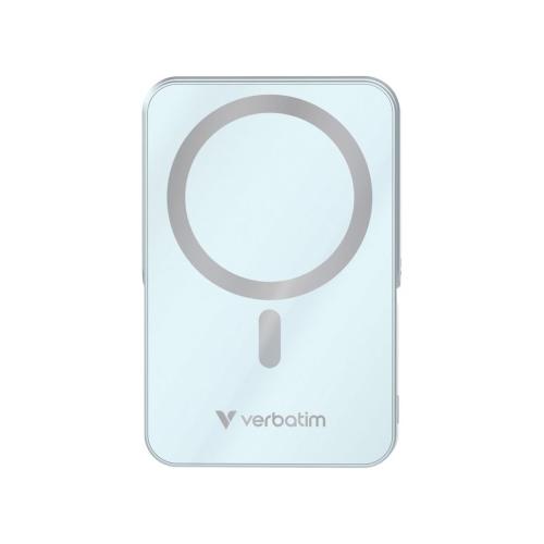 VERBATIM POWER BANK CON SUPPORTO MAG.WIRELESS 10000MA BLU 32266 MOD. 32266 EAN 0023942322665