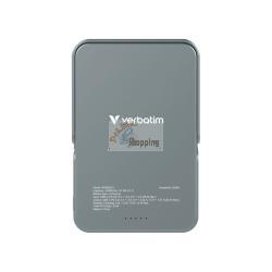 VERBATIM POWER BANK CON SUPPORTO MAG.WIRELESS 10000MA GRIG. 32268 MOD. 32268 EAN 0023942322689