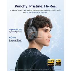 BASEUS BASS BH1 NC WIRELESS ANC COSMIC BLACK MOD. A0203703 EAN 6932172696993