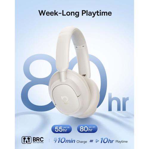 BASEUS BASS BH1 NC WIRELESS ANC STARLIGHT OFF-WHITE MOD. A0203702 EAN 6932172697006