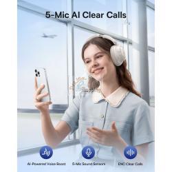 BASEUS BASS BH1 NC WIRELESS ANC STARLIGHT OFF-WHITE MOD. A0203702 EAN 6932172697006