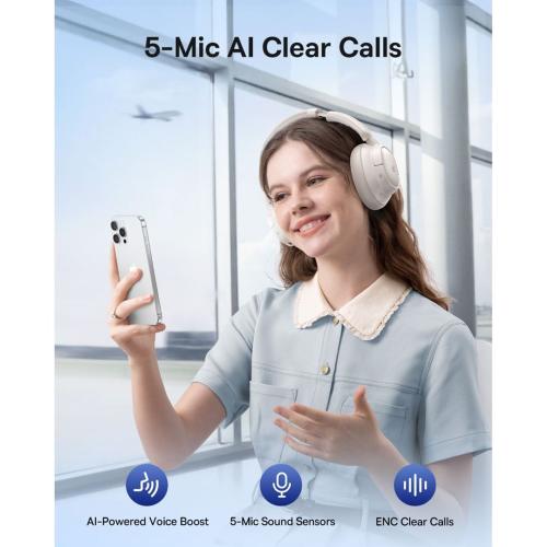 BASEUS BASS BH1 NC WIRELESS ANC STARLIGHT OFF-WHITE MOD. A0203702 EAN 6932172697006