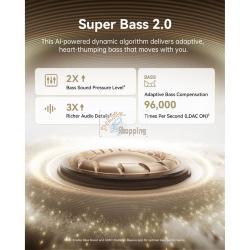 BASEUS BOWIE MC1 PRO OPEN-EAR TWS COSMIC BLACK MOD. A0102503 EAN 6932172694920