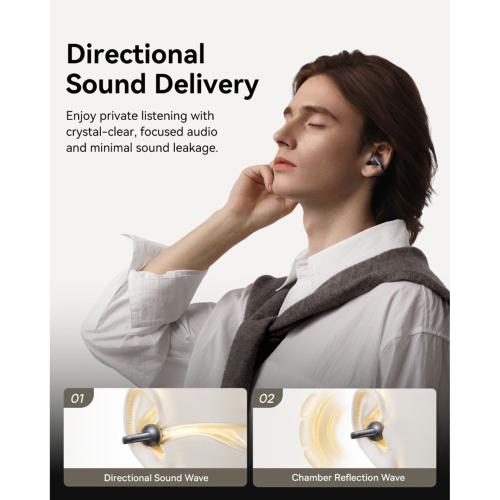 BASEUS BOWIE MC1 PRO OPEN-EAR TWS COSMIC BLACK MOD. A0102503 EAN 6932172694920