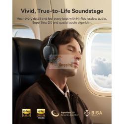 BASEUS BOWIE MH1 WIRELESS ANC COSMIC BLACK MOD. A0203902 EAN 6932172696986