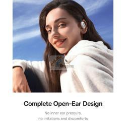 BASEUS ELI SPORT 1 OPEN-EAR TWS EARBUDS BIANCO MOD. A00064400221-00 EAN 6932172648268