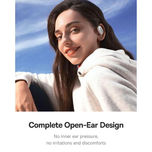 BASEUS ELI SPORT 1 OPEN-EAR TWS EARBUDS BIANCO MOD. A00064400221-00 EAN 6932172648268