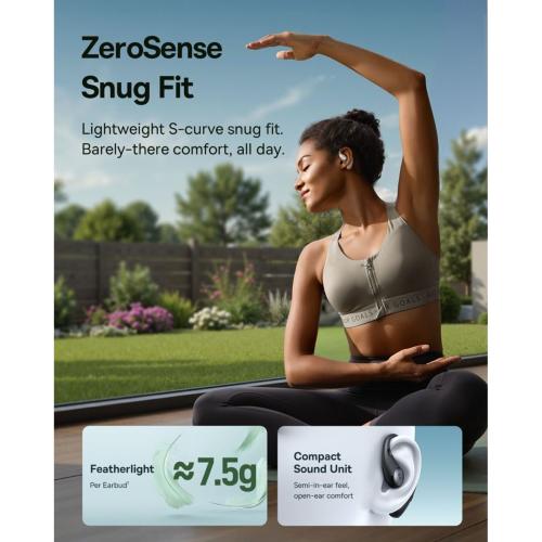 BASEUS ELI SPORT 2 OPEN-EAR TWS STARLIGHT OFF-WHITE MOD. A0102704 EAN 6953156299405