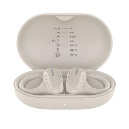 BELKIN SOUNDFORM CLEARFIT WIREL. IN-EAR CUFFIA BIANCO AUC013CTSA MOD. AUC013CTSA EAN 0745883889075