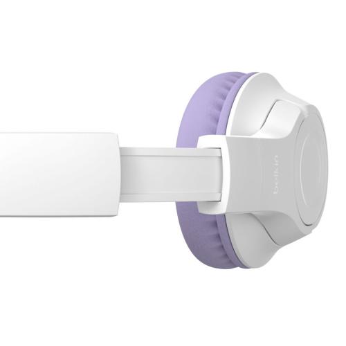 BELKIN SOUNDFORM INSPIRER ON-EAR CUFFIE BAMB. BLUET.BIAN./LAVANDA MOD. AUD006BTLV EAN 0745883860968