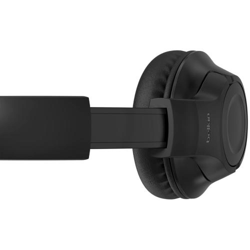 BELKIN SOUNDFORM INSPIRER ON-EAR CUFFIE BAMBINI, BLUETOOTH, NERO MOD. AUD006BTBLK EAN 0745883859474