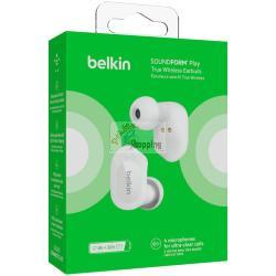 BELKIN SOUNDFORM PLAY BIAN. TRUE WIRELESS IN-EAR AUC005BTWH MOD. AUC005BTWH EAN 0745883834761