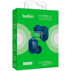 BELKIN SOUNDFORM PLAY BLU TRUE WIRELESS IN-EAR AUC005BTBL MOD. AUC005BTBL EAN 0745883834730