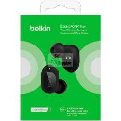 BELKIN SOUNDFORM PLAY NERO TRUE WIRELESS IN-EAR AUC005BTBK MOD. AUC005BTBK EAN 0745883834723