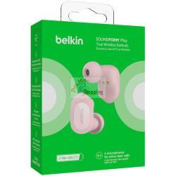 BELKIN SOUNDFORM PLAY ROSA TRUE WIRELESS IN-EAR AUC005BTPK MOD. AUC005BTPK EAN 0745883834754