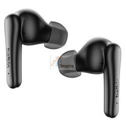 BELKIN SOUNDFORM RHYTHM ANC TRUE WIRELESS CUFFIA NERO AUC015HQBK MOD. AUC015HQBK EAN 0745883919505