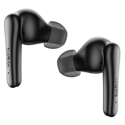BELKIN SOUNDFORM RHYTHM ANC TRUE WIRELESS CUFFIA NERO AUC015HQBK MOD. AUC015HQBK EAN 0745883919505