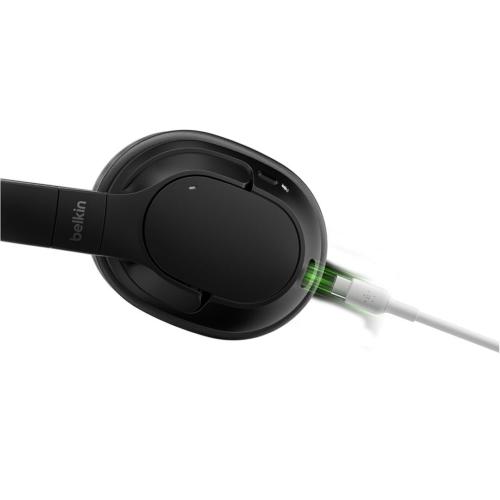 BELKIN SOUNDFORM SURROUND NERO OVER-EAR, SENZA FILI AUD009HQBK MOD. AUD009HQBK EAN 0745883908868