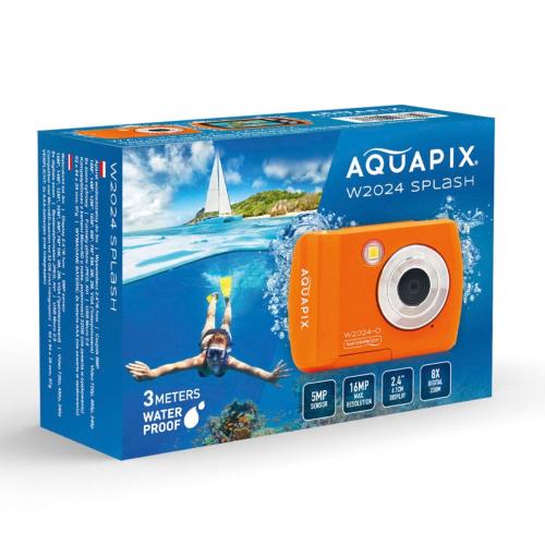 EASYPIX AQUAPIX W2024 SPLASH ARANCIONE MOD. 10068 EAN 4260041686427