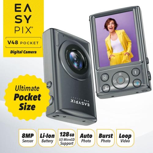 EASYPIX V48 POCKET ANTRACITE MOD. 20212 EAN 4260041686649