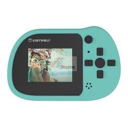 KIDYWOLF FOTOCAMERA E VIDEOCAMERA TURCHESE MOD. 418043 EAN 5407009180439