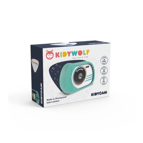 KIDYWOLF FOTOCAMERA E VIDEOCAMERA TURCHESE MOD. 418043 EAN 5407009180439