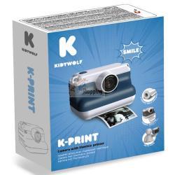 KIDYWOLF INSTANT CAMERA WITH SELFIE FUNCTION BLUE MOD. 418270 EAN 5407009182709