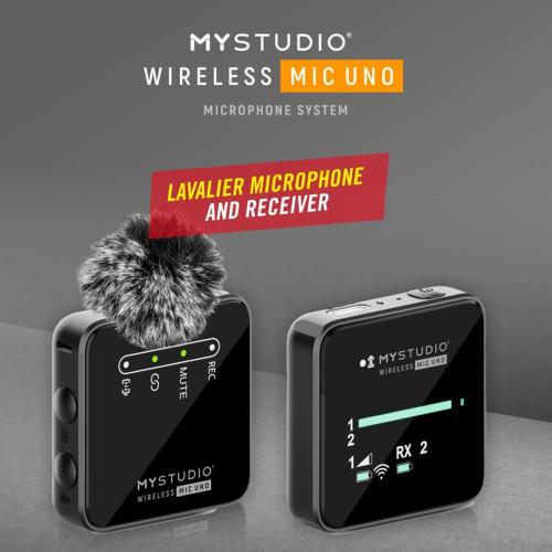 MYSTUDIO WIRELESS MIC UNO MOD. 62023 EAN 4260041686663